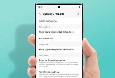 Cómo hacer una copia de seguridad del Samsung Galaxy Note 8 en pocos pasos