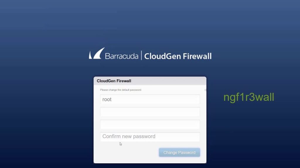 Barracuda NextGen Firewall F-Series